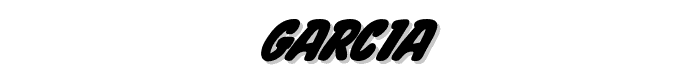 Garcia font