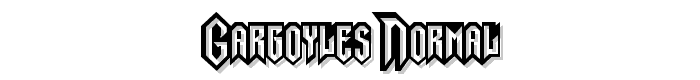 Gargoyles%20Normal font