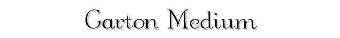 Garton%20Medium font