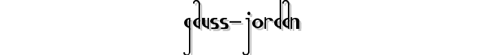 Gauss%20Jordan font