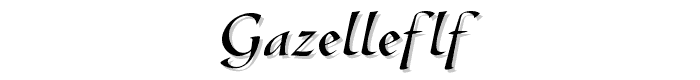 GazelleFLF font