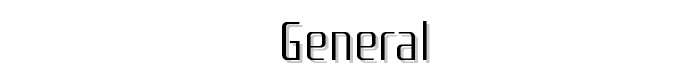 General font