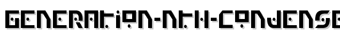Generation Nth Condensed font