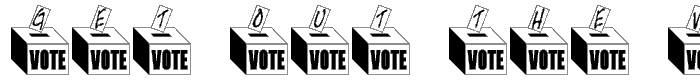 Get%20Out%20The%20Vote font