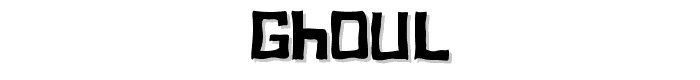 Ghoul font