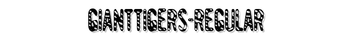 GiantTigers-Regular font