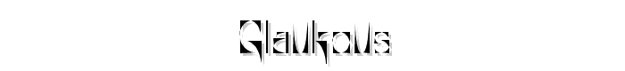 Glaukous font