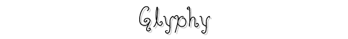 Glyphy font