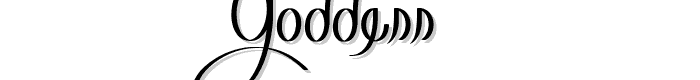 Goddess font