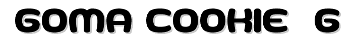 Goma%20Cookie__G font
