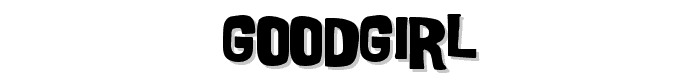 GoodGirl font