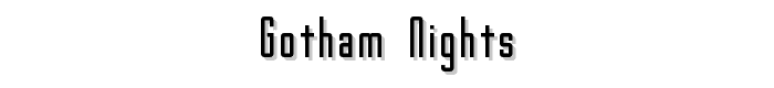 Gotham%20Nights font