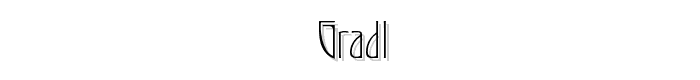 Gradl font