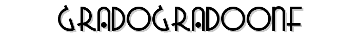 GradoGradooNF font