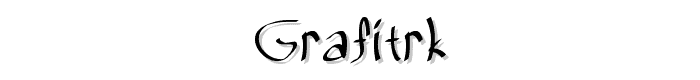 Grafitrk font