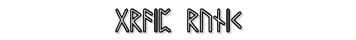 Graip Runic font