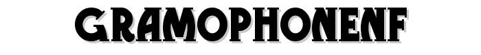 GramophoneNF font