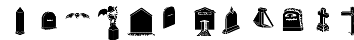 Gravestone%20bats font