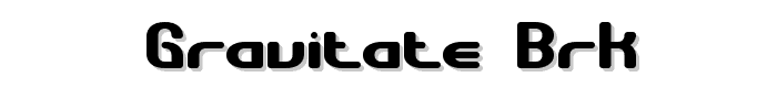 Gravitate%20BRK font