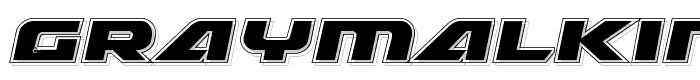 Graymalkin Academy font