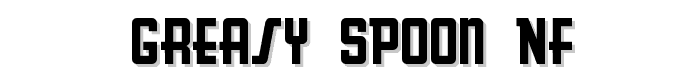 Greasy%20Spoon%20NF font