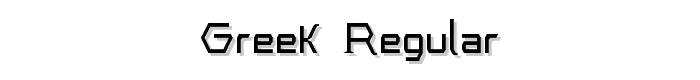 Greek%20Regular font