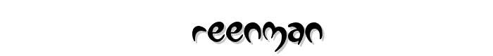 Greenman font