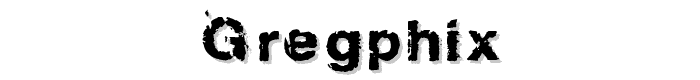 Gregphix font