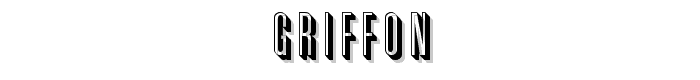 Griffon font