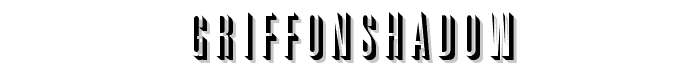 GriffonShadow font