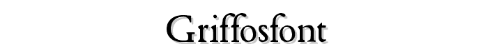 GriffosFont font