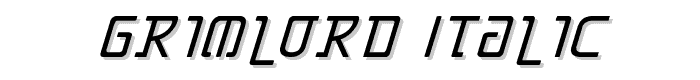 Grimlord%20Italic font