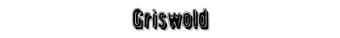 Griswold font