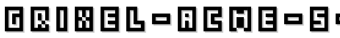 Grixel Acme 5 CompCapsO Xtnd font