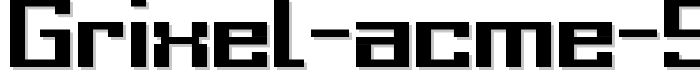 Preview of Grixel%20Acme%209%20Regular%20Bold font