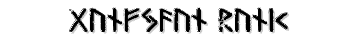 Gunfjaun Runic font