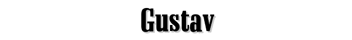 Gustav font