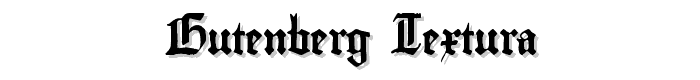 Gutenberg%20Textura font