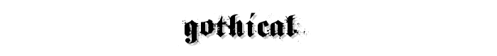 gothical font