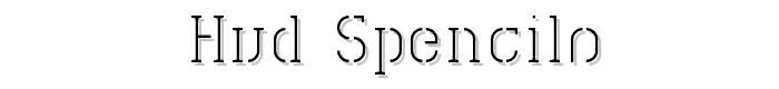 HVD%20Spencils font