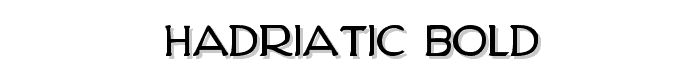 Hadriatic%20Bold font