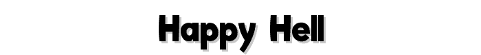 Happy%20Hell font