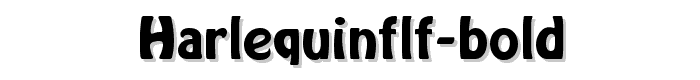 HarlequinFLF-Bold font