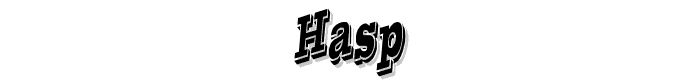 Hasp font
