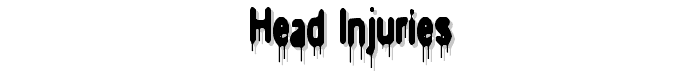 Head-injuries font