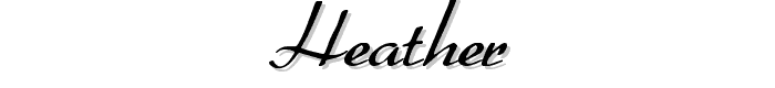 Heather font