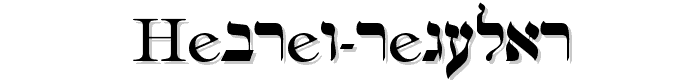 Hebrew%20Regular font