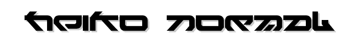Heiko Normal font