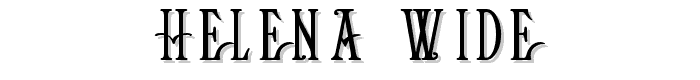 Helena-Wide font