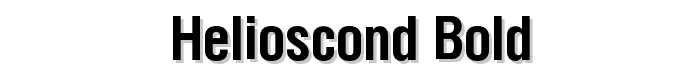 HeliosCond%20Bold font